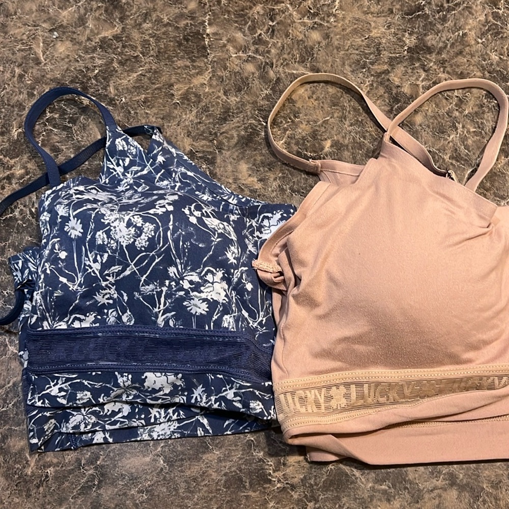 Bundle of 2 Lucky Brand seamless bras